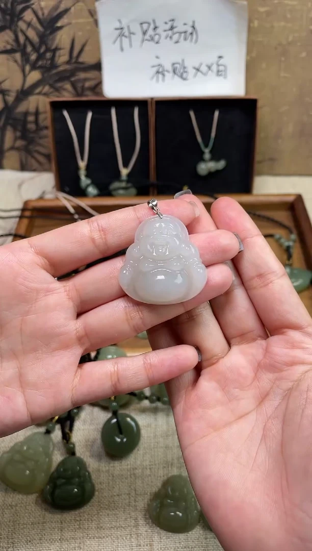 【闪购商品】和田玉颈饰未镶嵌35佛
