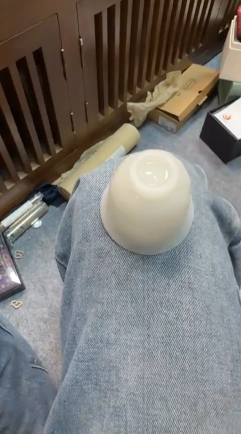 摆件陶茶具茶具茶具璞玉白菜杯