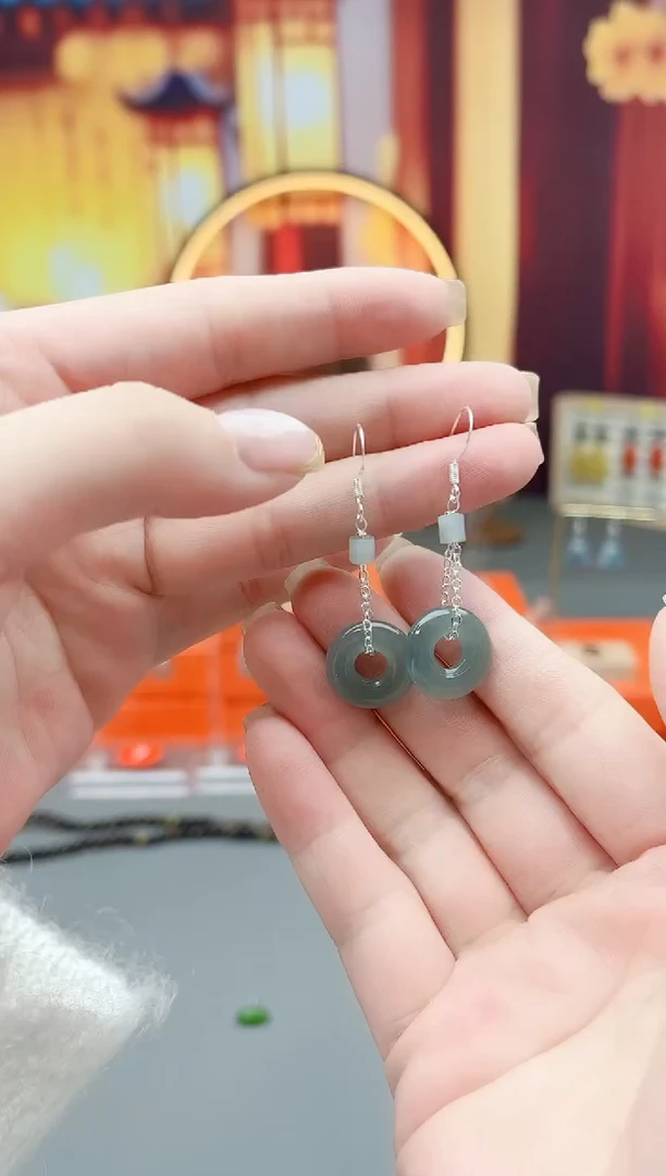 未镶嵌翡翠耳饰811