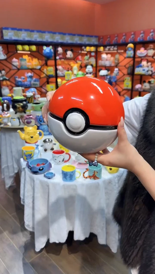 瓷片@@陶瓷精灵球储物罐