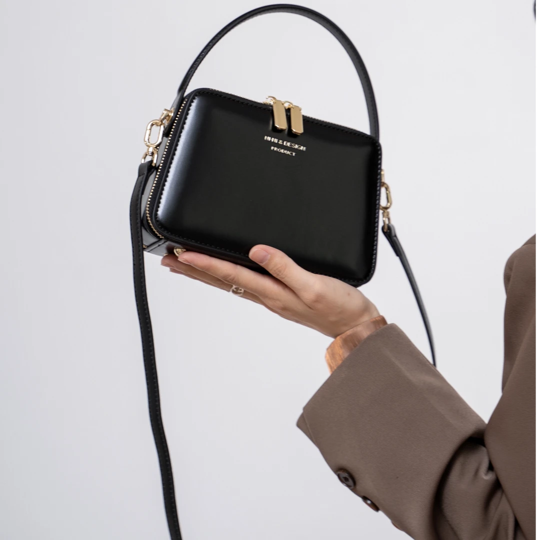 新品新款轻奢牛皮女款包包真皮单肩百搭高质量包包斜挎包女