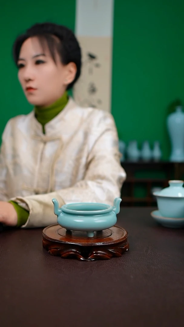 微瑕不完美仿古香炉一个