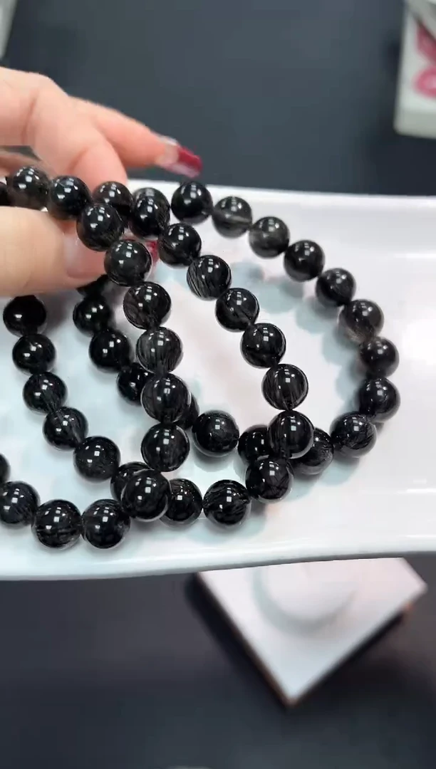 【闪购商品】水晶手串未镶嵌99o多样性发其一/1条10mm默认微瑕