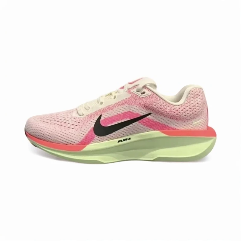 NIKE/耐克女款WINFLO11舒适百搭减震耐磨低帮跑步鞋粉色IB7326100
