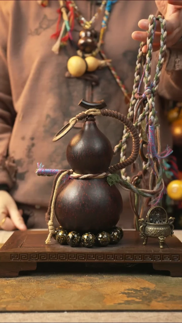 255大漆一物一拍记葫堂出品【不带手串】