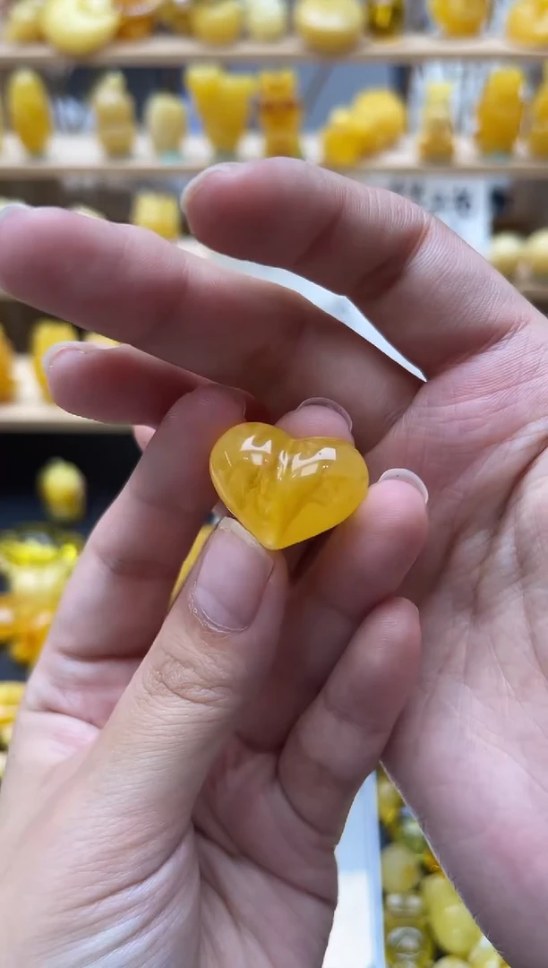 琥珀未镶嵌珠宝奇石140琥珀蜜蜡微瑕