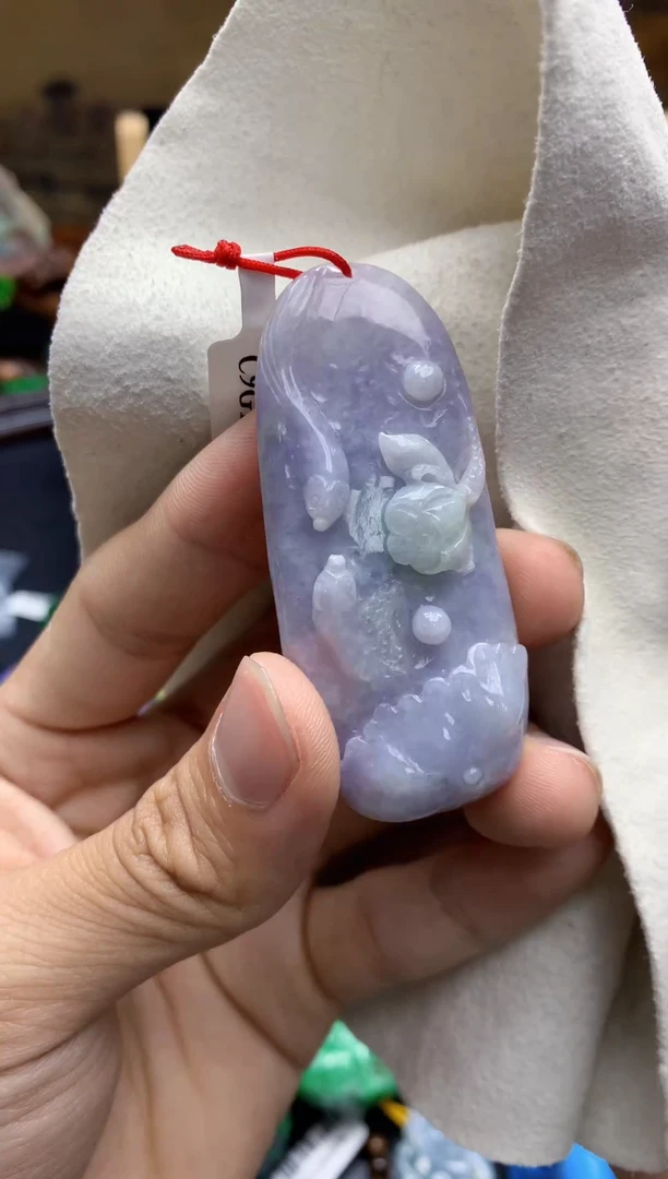 颈饰未镶嵌翡翠天然缅甸翡翠A货