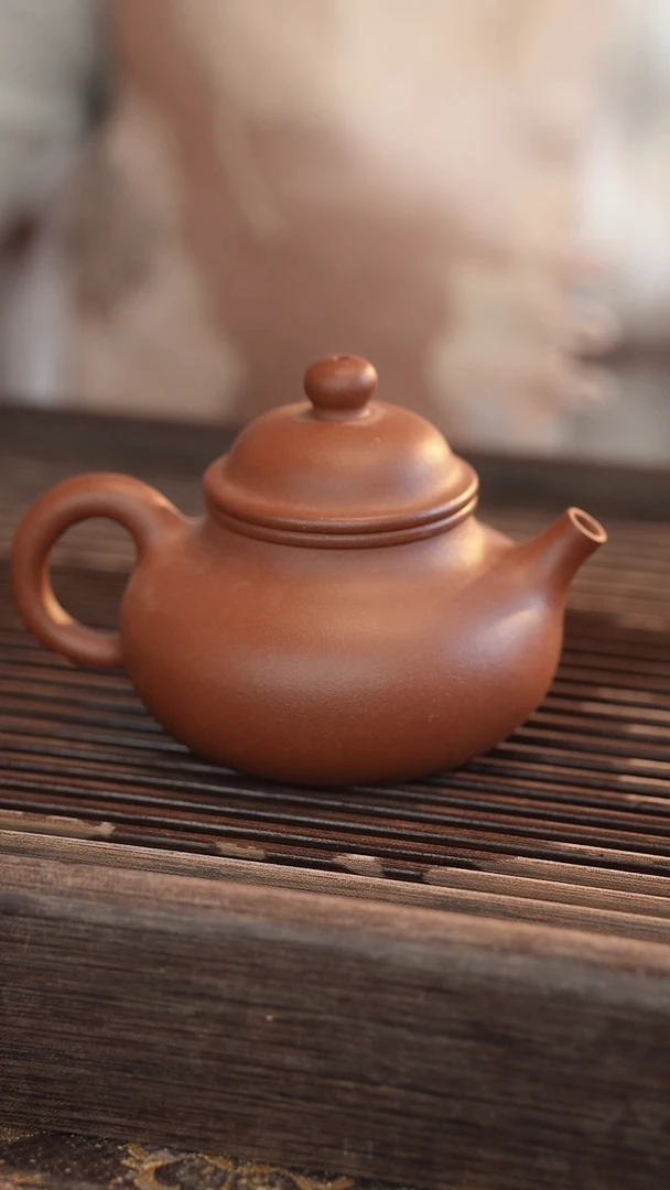 茶壶紫砂原矿手工制作【宽口】