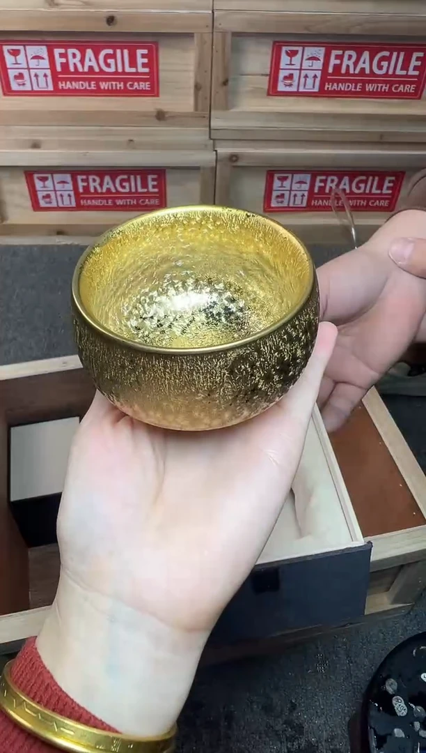茶盏金钻 建窑建盏主人杯