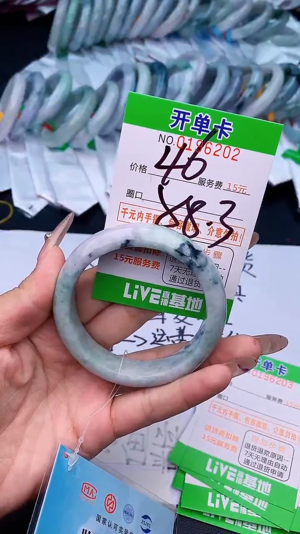 未镶嵌手镯翡翠02天然缅甸A货