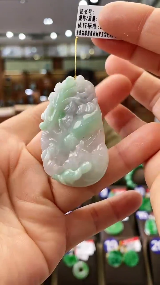 【闪购商品】翡翠颈饰未镶嵌花件