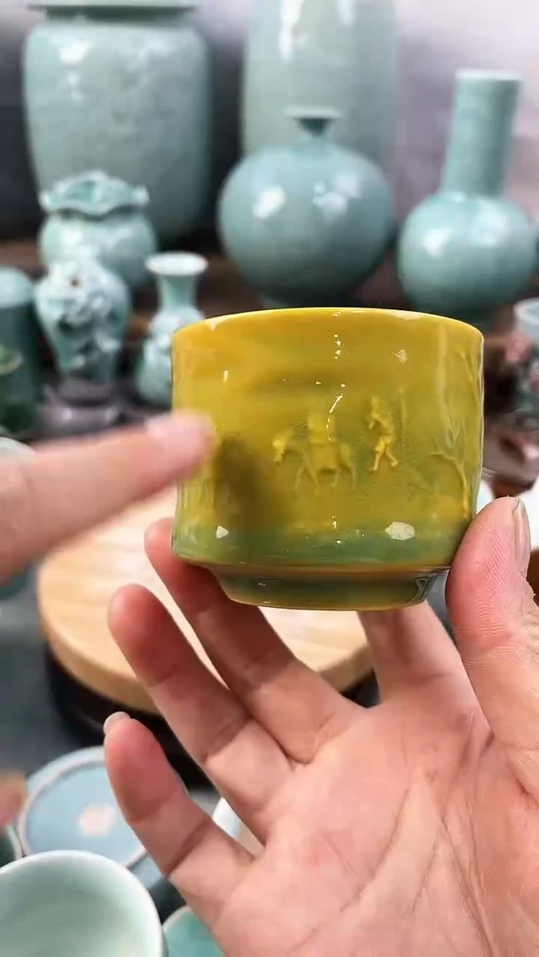 【闪购商品】特价 微瑕 慧仙青瓷