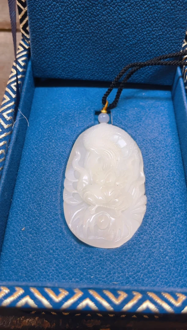 和田玉未镶嵌颈饰和田玉挂牌玉佩G007