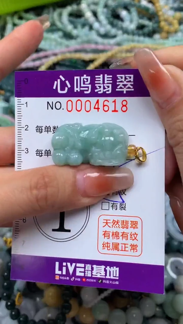 颈饰未镶嵌翡翠闪购004618