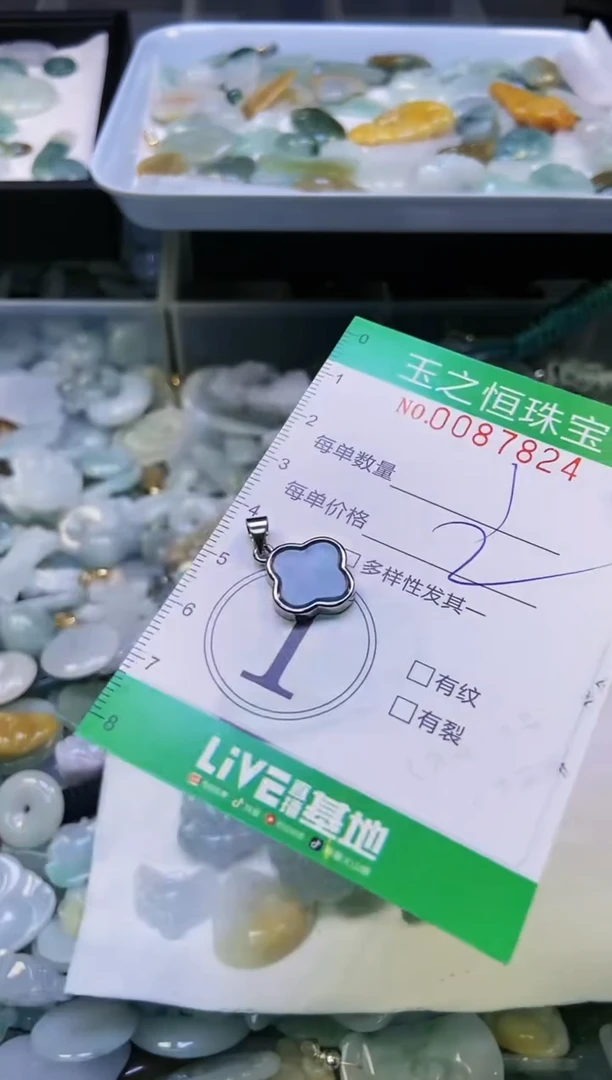 翡翠未镶嵌颈饰闪购0087824