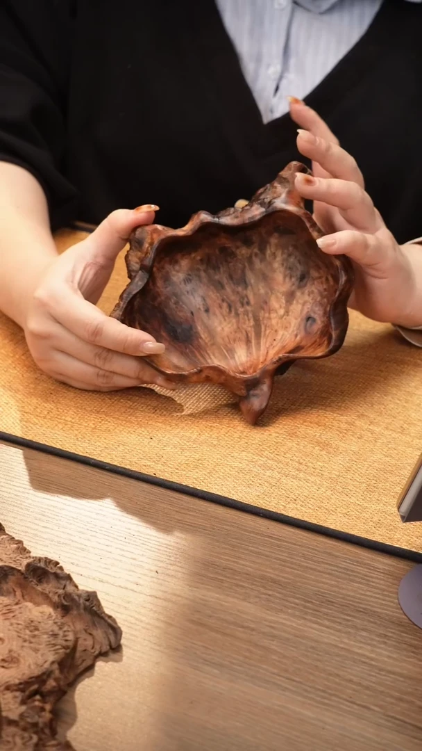 5号云小屋紫柚木果盘
