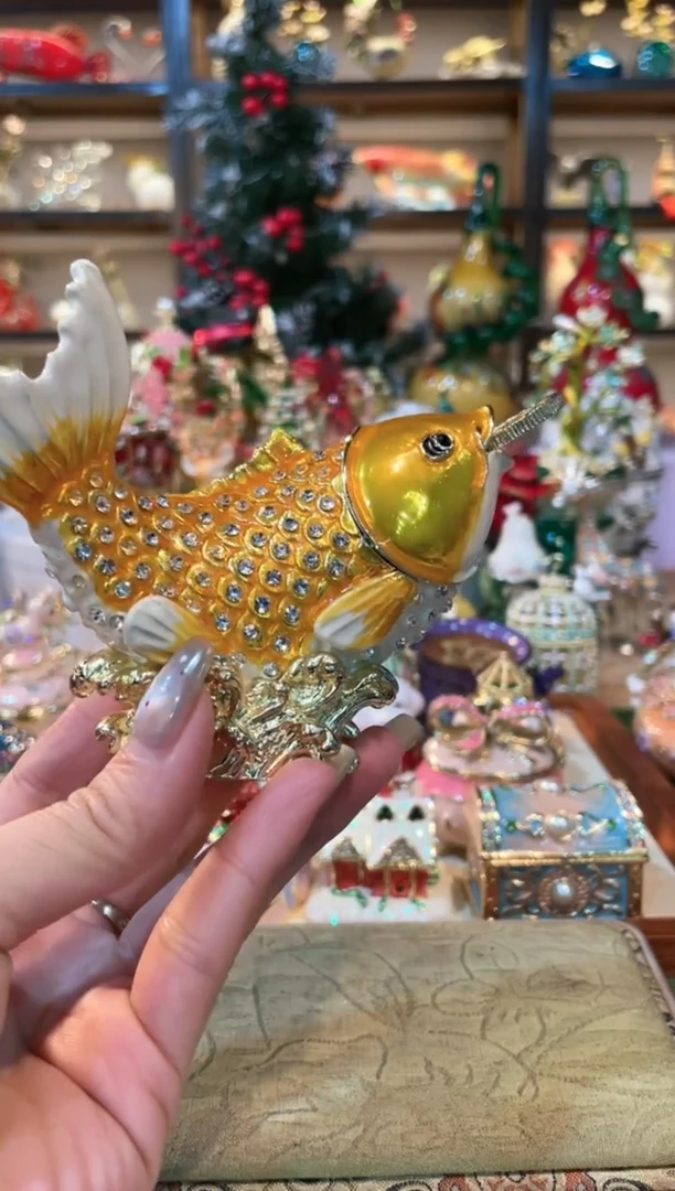 【闪购商品】精致珐琅彩首饰盒