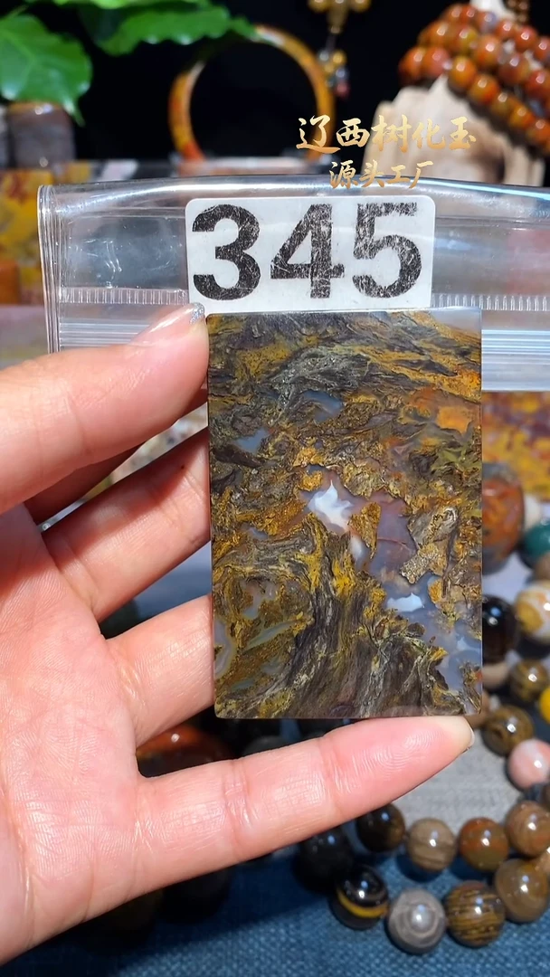 未镶嵌-硅化玉天然北票硅化玉吊坠