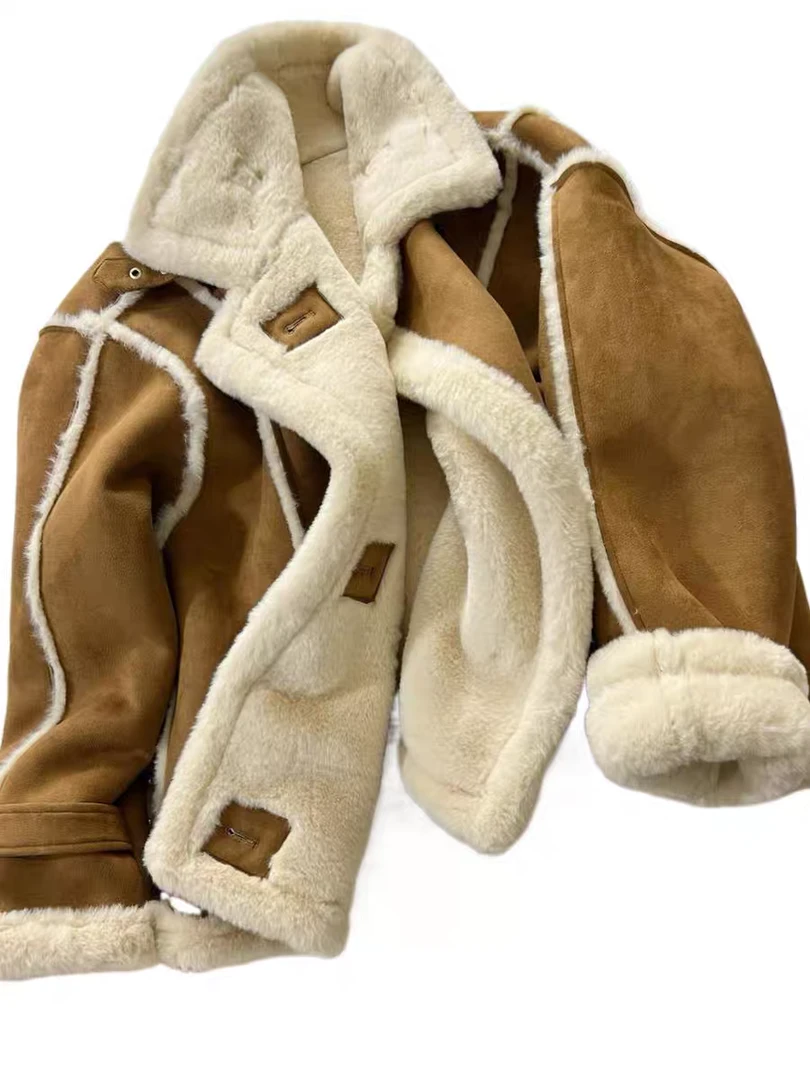 DWYS立领短款机车外套