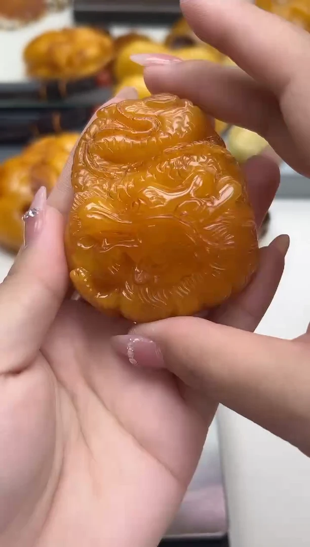 裸石琥珀未镶嵌天然琥珀蜜蜡吊坠