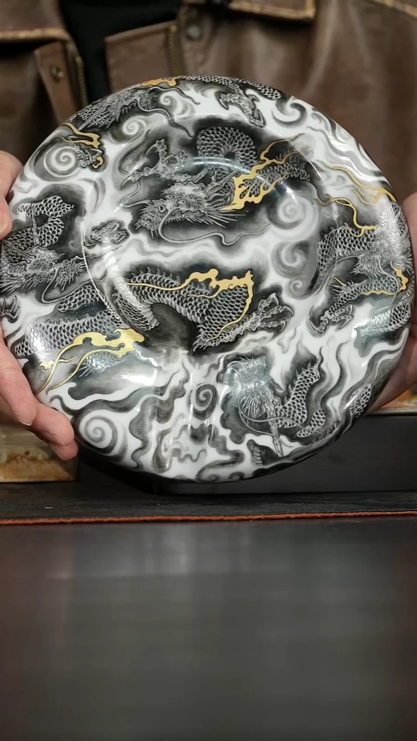 .****6墨龙错金银单孔