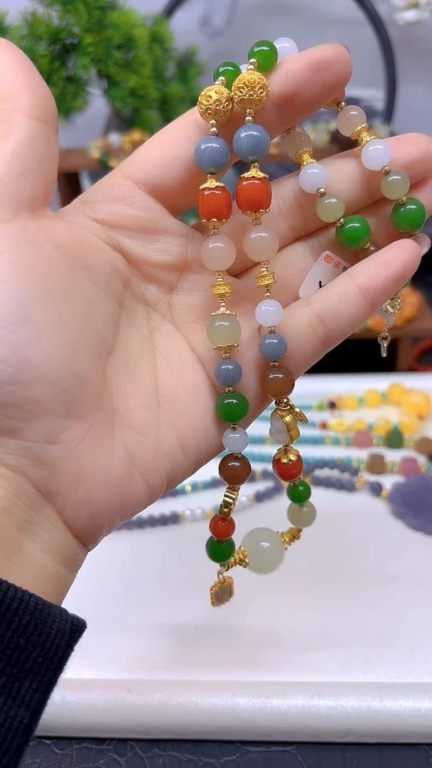 颈饰未镶嵌和田玉X674