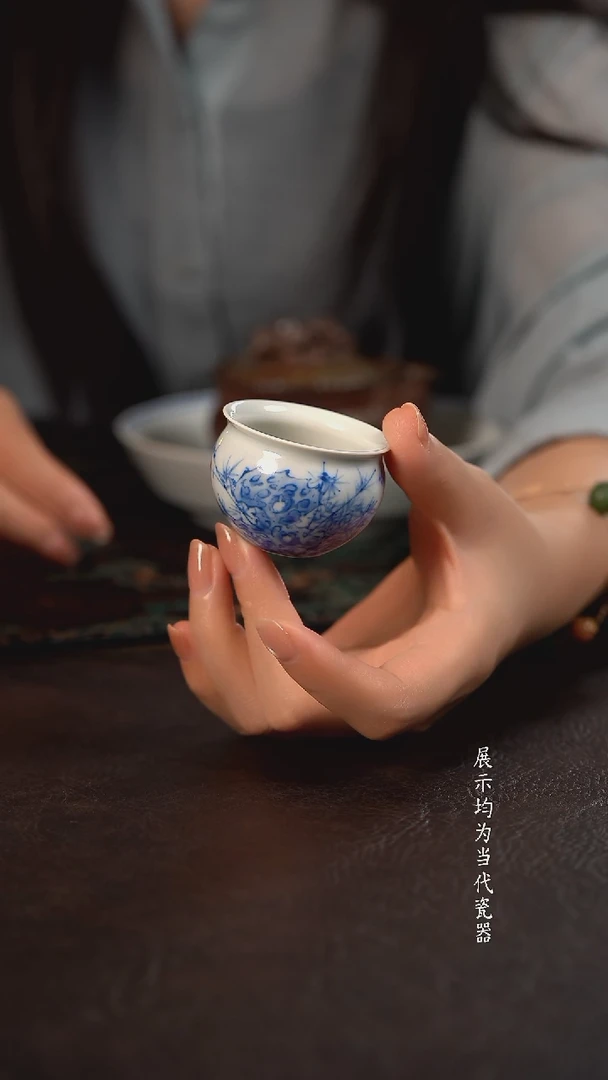 聚澜堂灵石竹子小缸杯