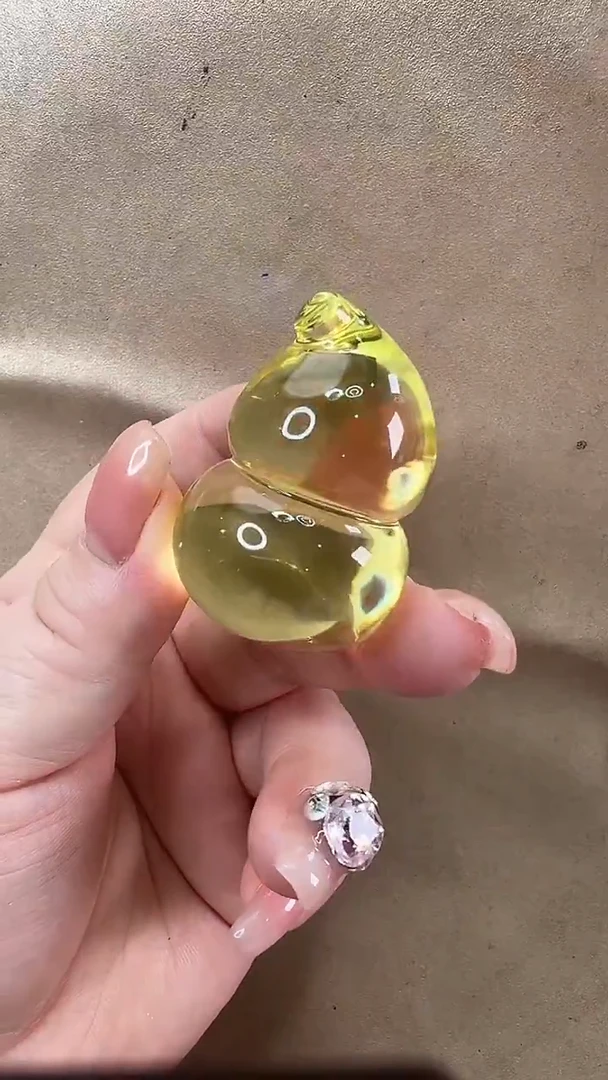 琥珀颈饰未镶嵌吊坠