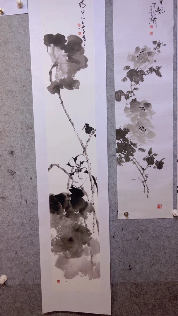 【闪购商品】国画张自学水墨画54