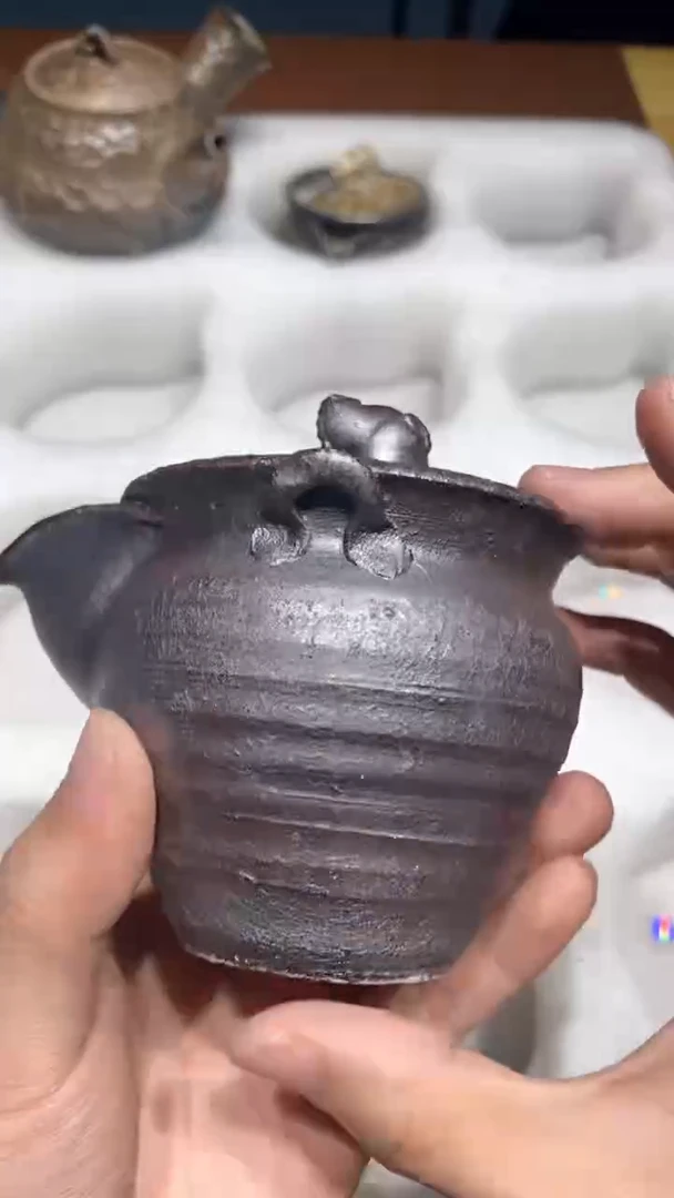 杯奢瓷/瑞寅柴烧茶器（宝瓶）544