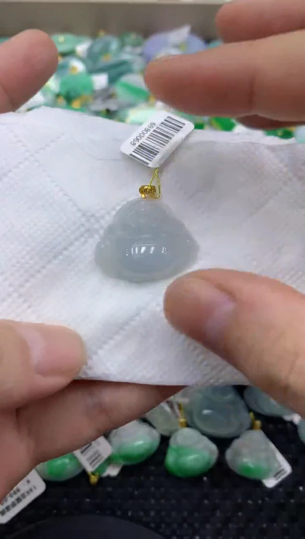 颈饰未镶嵌翡翠天然缅甸翡翠A货