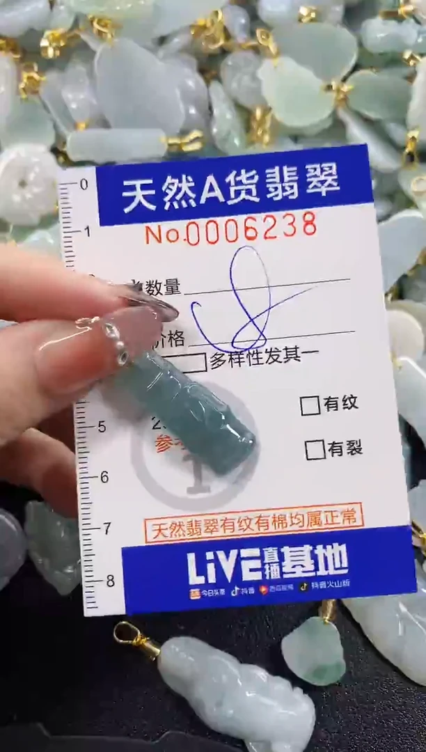 颈饰未镶嵌翡翠天然A货翡翠