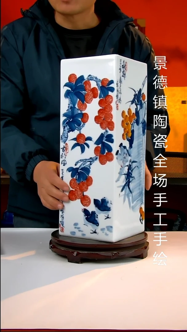 摆件陶瓷景德镇陶瓷 全场手工手绘