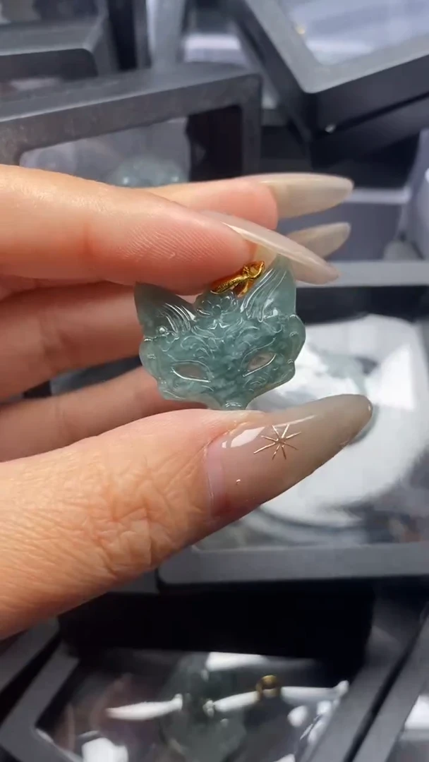 颈饰未镶嵌翡翠3577