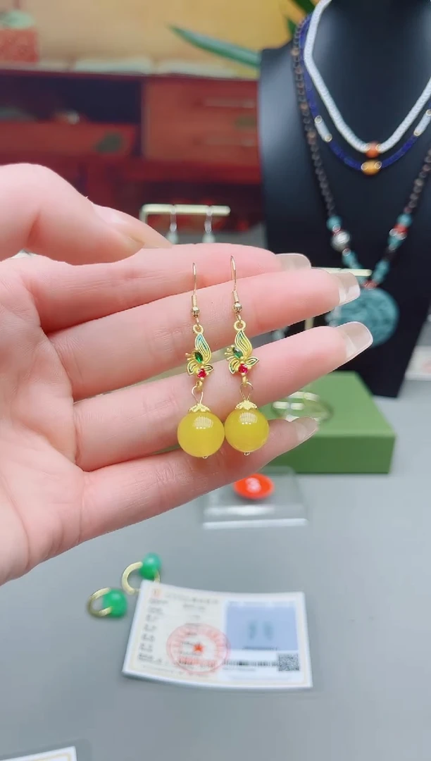 未镶嵌耳饰玛瑙/玉髓318000