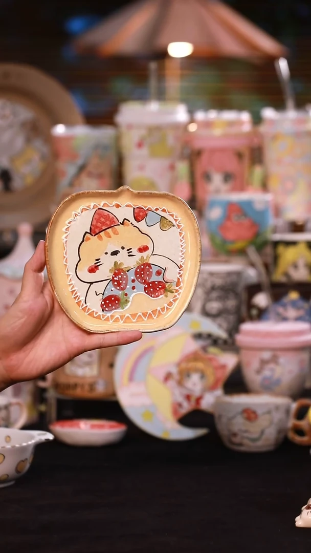 其他景德镇釉下彩手绘设计师款陶瓷