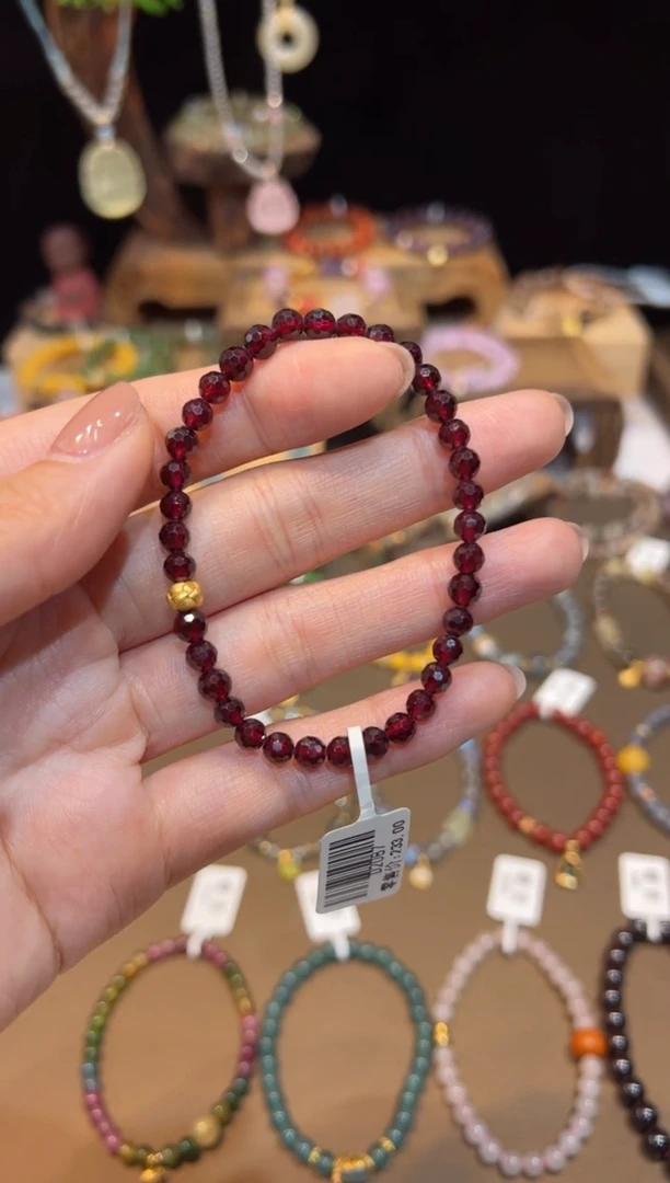 手链未镶嵌石榴石手饰@@D2087