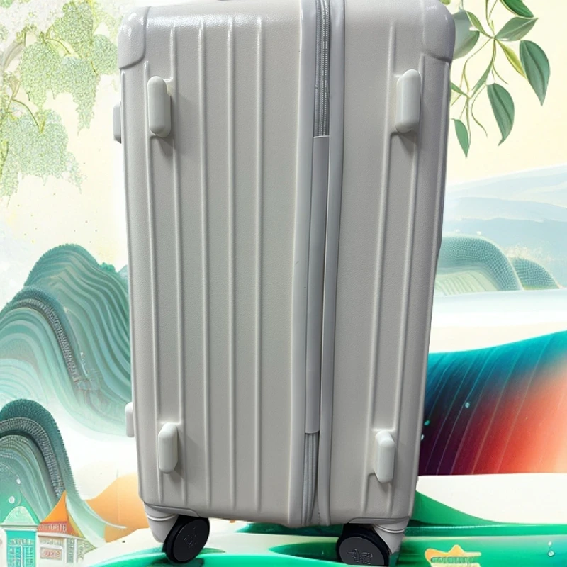 阿文品牌尾货拉链箱包直播链接网红时尚女士超轻轻便加厚休闲灰色