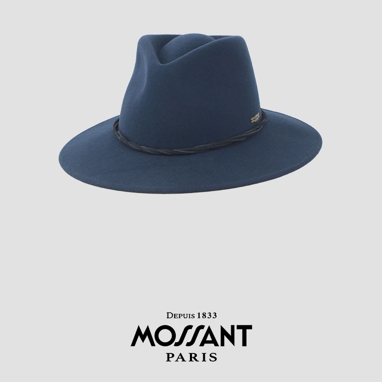 MOSSANTAW25 秋冬新款 羊毛经典绅士帽1090110010006