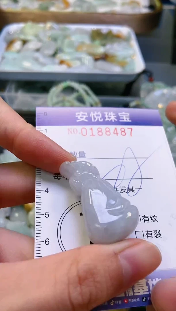 翡翠未镶嵌颈饰闪购0188487