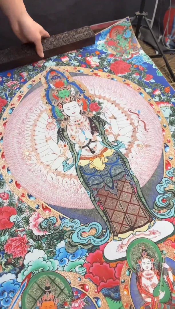 装裱画澄空梵像精品链接AA39