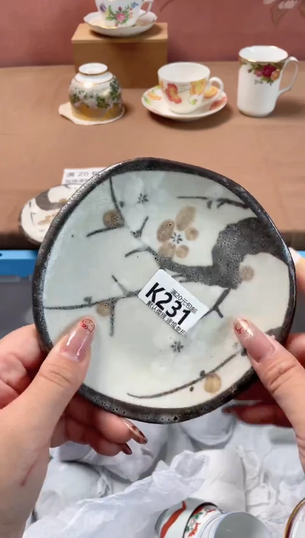 瓷片你****猫瓷器瓷器K231