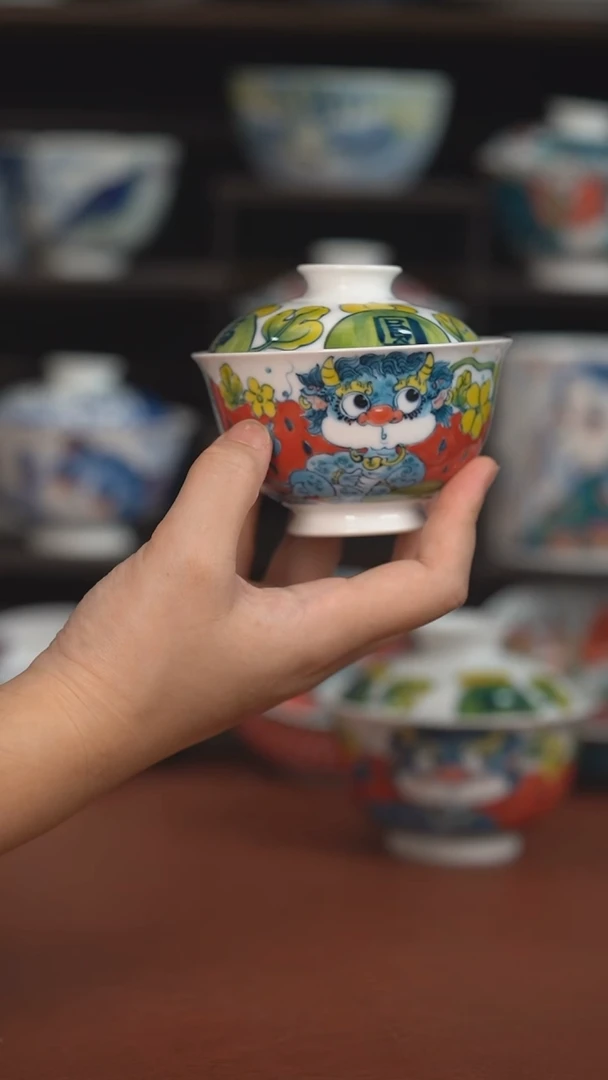 昨明事缓则圆小二才盖碗  （微瑕福利 ）