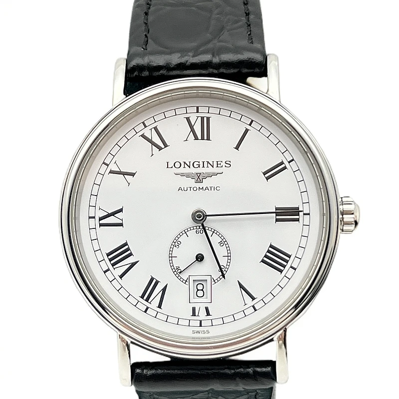 99新 Longines/浪琴 瑰丽/臻耀/男士机械白盘/905/公价13300/40MM