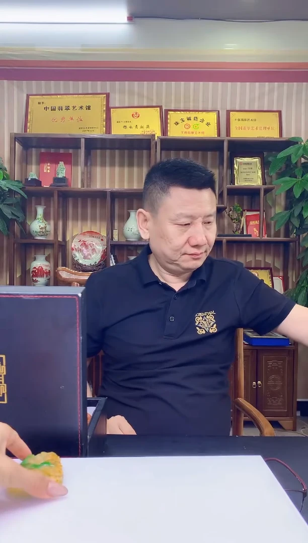 定制翡翠未镶嵌兰*1071hm-毛货挂件