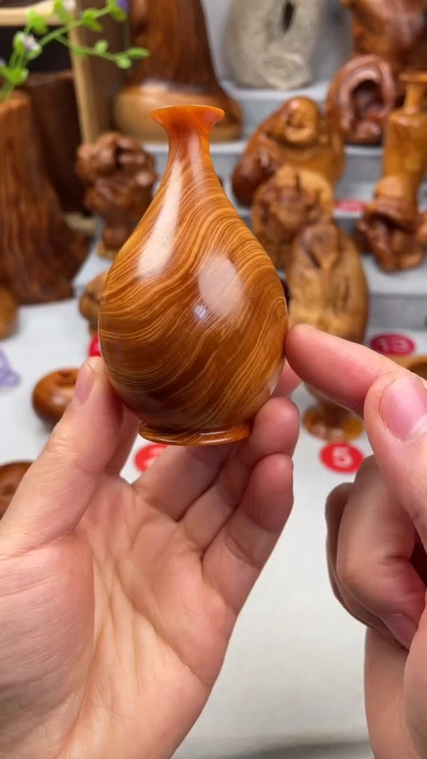 木风**云太行崖柏精品 花瓶/把件/雕刻件 -鉴赏期48小时
