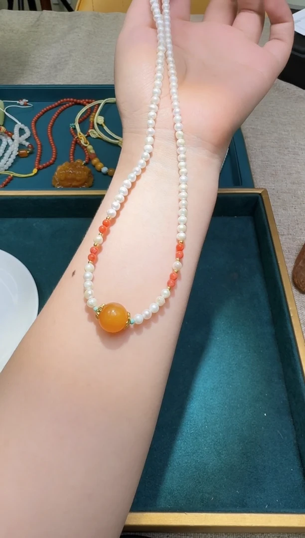 蜜蜡项链未镶嵌多样性发一件 748
