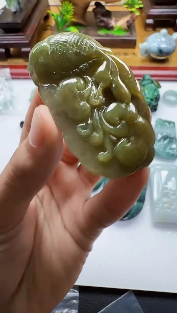 吊坠(不含链)未镶嵌翡翠1