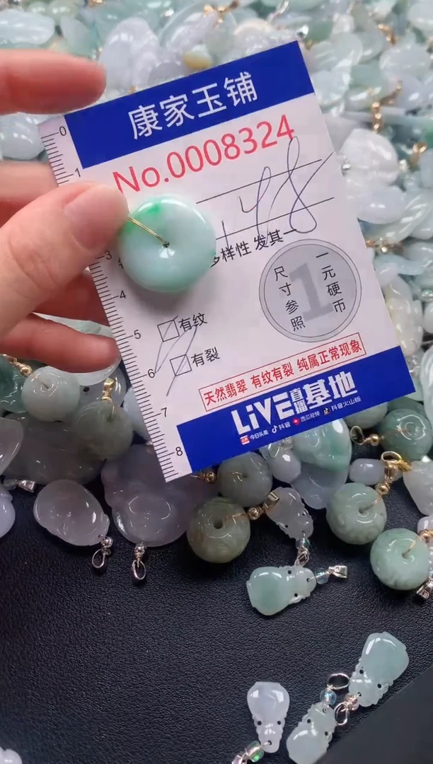 颈饰未镶嵌翡翠8324