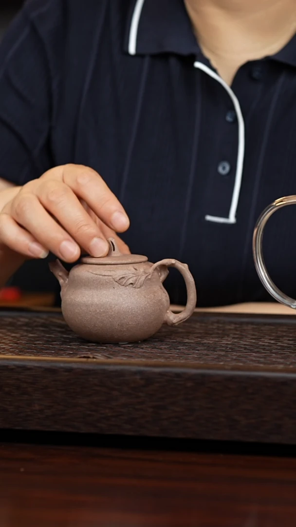 茶壶紫砂丹壶溢香紫砂壶150CC